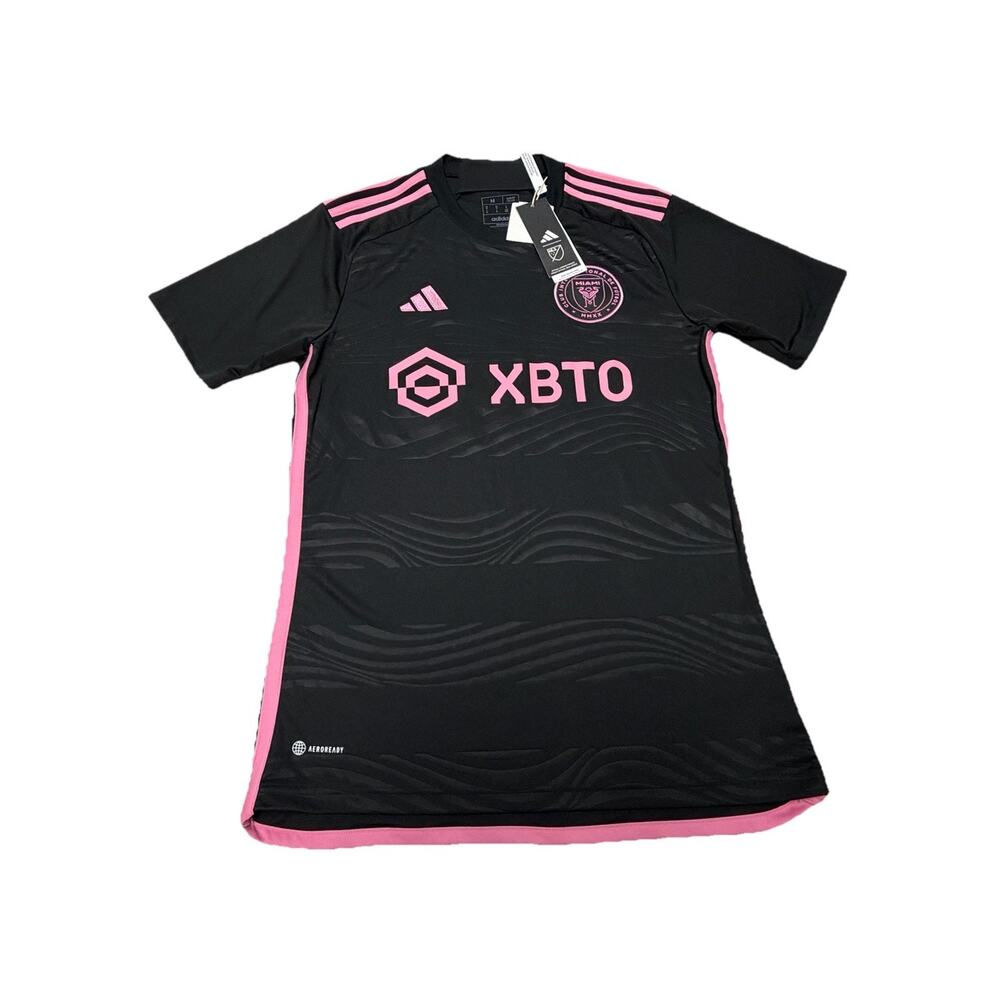 Lionel Messi Inter Miami Jersey Men’s Size Medium Black Short Sleeve MLS NWT